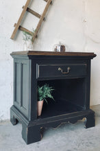 Load image into Gallery viewer, Rustic Farmhouse Single Nightstand or End Table