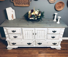 Load image into Gallery viewer, Chunky Country Farmhouse Buffet or TV Stand