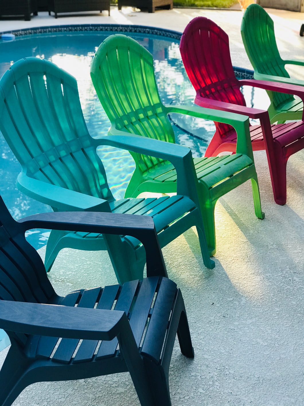 Adirondack chairs (5)