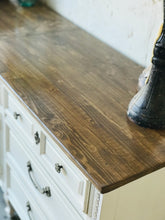 Load image into Gallery viewer, Gorgeous Large Vintage Farmhouse Buffet
