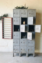 Load image into Gallery viewer, Amazing Vintage Industrial Metal Lockers