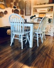 Load image into Gallery viewer, The Absolute Perfect Farmhouse Table and Chairs Set