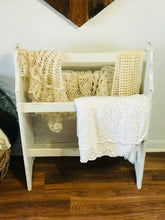 Load image into Gallery viewer, Adorable Vintage Wood Blanket Rack