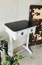 Load image into Gallery viewer, Antique Spindle Farmhouse Accent Table