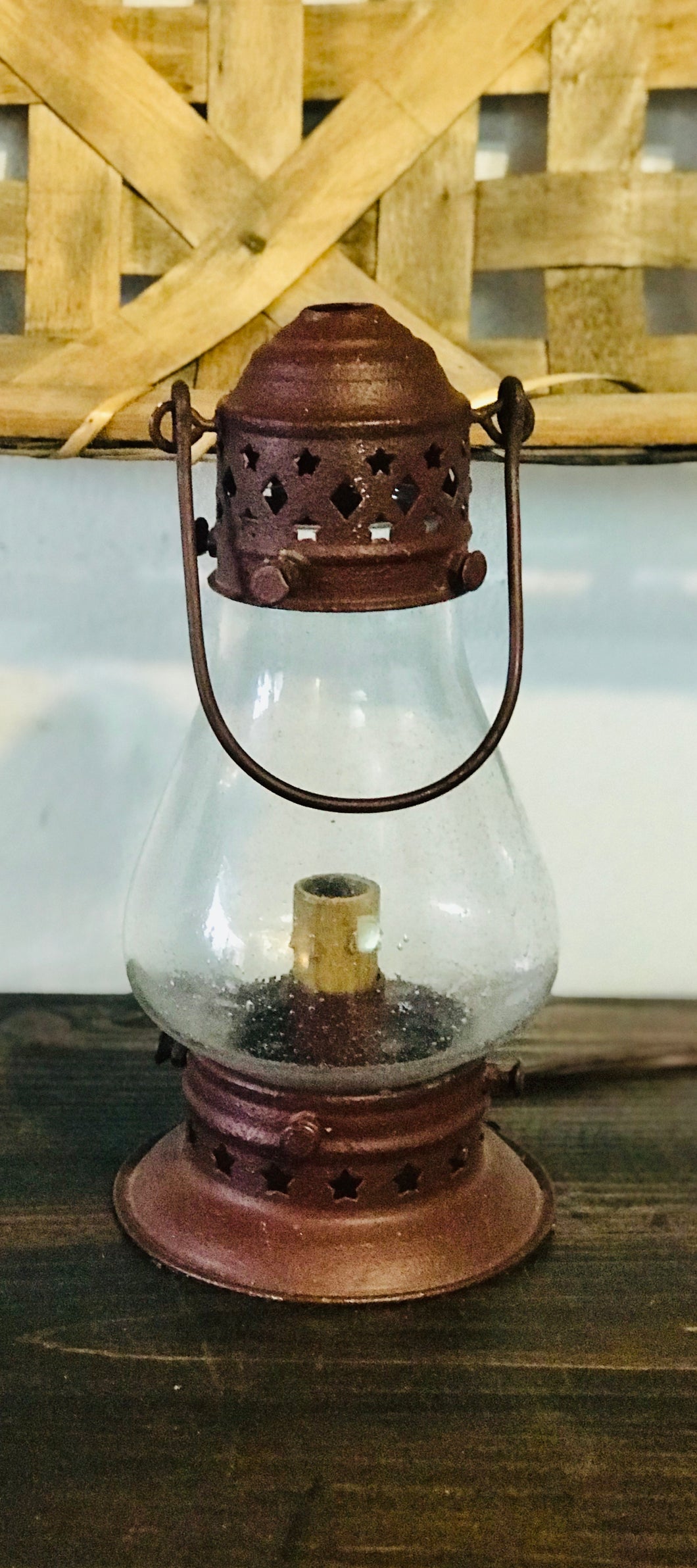 Vintage Metal Lantern Light