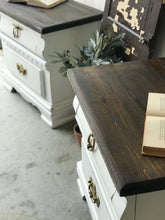 Load image into Gallery viewer, Perfect Chunky Rustic Nightstand Set