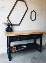 Load image into Gallery viewer, Awesome Rustic Wood Workbench