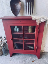 Load image into Gallery viewer, Primitive Accent Display Cabinet