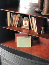 Load image into Gallery viewer, Moody Black Antique China Cabinet