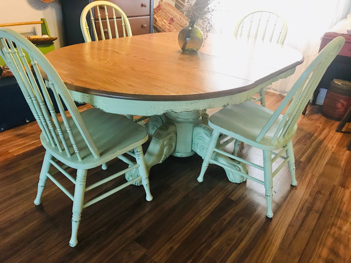 Custom Table Refinishing (Sandy) 🖤