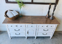 Load image into Gallery viewer, Gorgeous Large Vintage Farmhouse Buffet