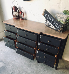 Amazing Industrial Farmhouse Dresser, Buffet, or TV Stand