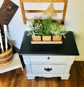 Chunky Farmhouse Single Nightstand