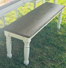 Load image into Gallery viewer, Perfect Large Farmhouse Table w/4 Chairs &amp; Bench