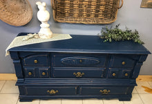 Load image into Gallery viewer, Country Style Vintage Long Dresser or Buffet