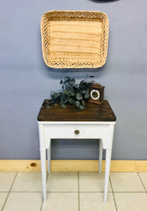 Pretty Vintage Sewing Side Table