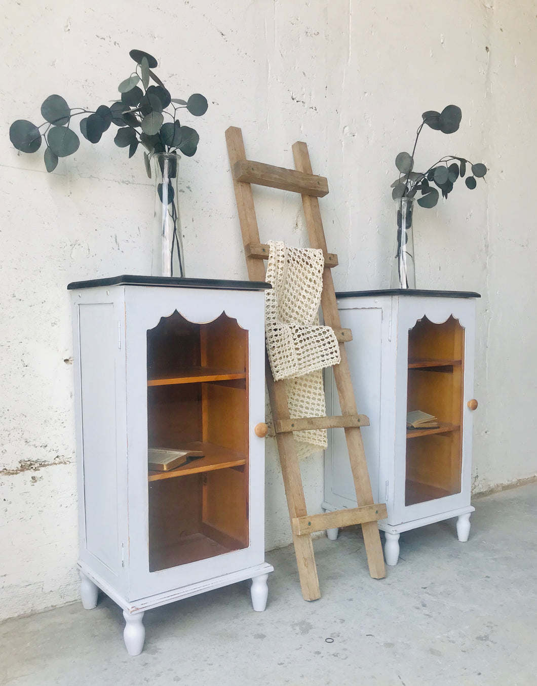 Too Cute Small Farmhouse Nightstand Set