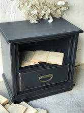 Load image into Gallery viewer, Moody Single Black End Table or Nightstand