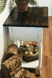 Cute Farmhouse Nightstand or Accent Table