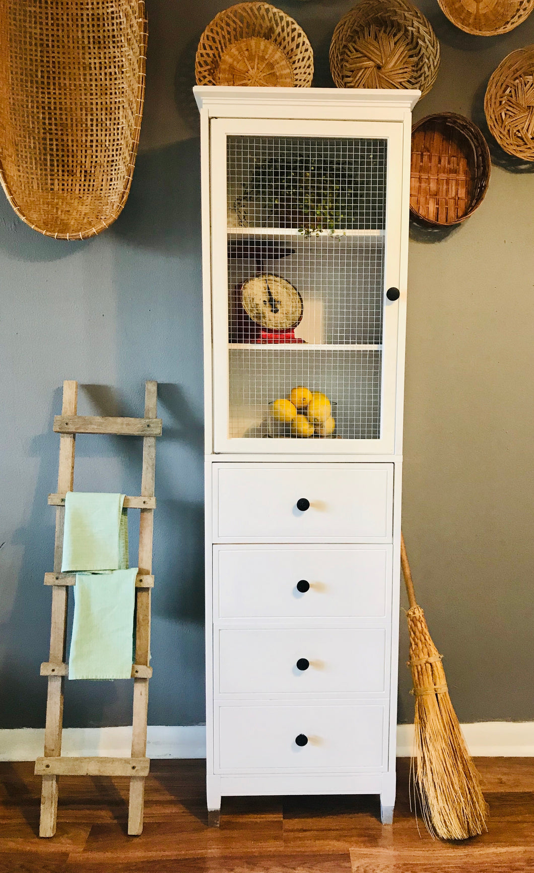 Perfect Farmhouse Storage Cabinet