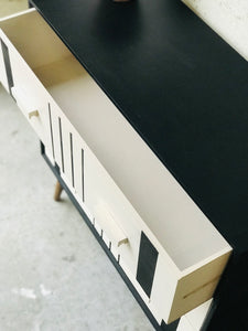 MCM Inspired Storage Chest of Drawers