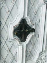 Load image into Gallery viewer, Stunning Large Vintage Farmhouse Armoire Chest of Drawers