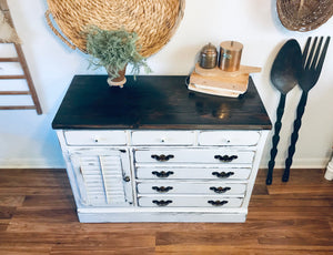 Perfect Solid Wood Farmhouse Buffet Table