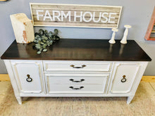 Load image into Gallery viewer, Pretty Vintage Farmhouse Buffet