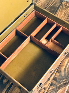 Old Army Style Storage Box