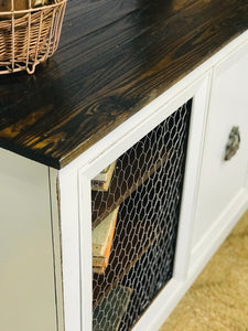 Extra Large Farmhouse TV Stand or Buffet