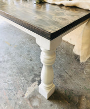 Load image into Gallery viewer, Large Chunky Farmhouse Table