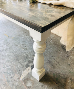 Large Chunky Farmhouse Table