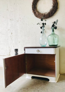 Adorable Art Deco Single Nightstand Cabinet