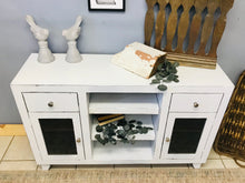 Load image into Gallery viewer, Perfect Modern Farmhouse TV stand or Small Buffet