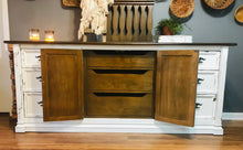 Load image into Gallery viewer, Stunning Large Farmhouse Buffet or TV Stand