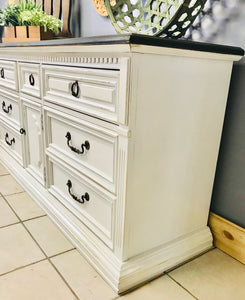 Classy Large Farmhouse TV Stand or Buffet