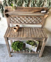 Load image into Gallery viewer, Weathered Potting Bench