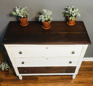 Amazing Antique Chest of Drawers or Small Buffet