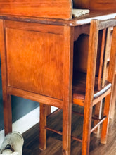 Load image into Gallery viewer, Adorable Vintage Handmade Roll Top Desk &amp; Chair