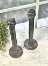 Load image into Gallery viewer, Industrial pipes (for farmhouse shelves) 2ct