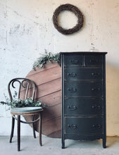 Load image into Gallery viewer, Tall Moody Antique Chest of Drawers