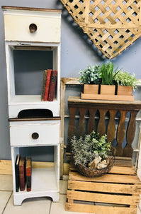 Adorable Farmhouse Nightstand Set (2)