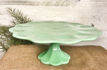 Load image into Gallery viewer, Reproduction Jadeite cake stand