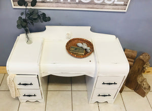 Beautiful Vintage Waterfall Vanity