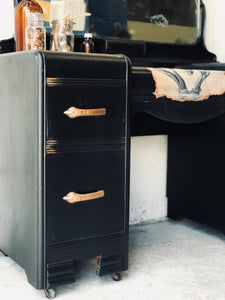 Moody Vintage Waterfall Vanity