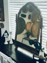 Load image into Gallery viewer, Ornate Antique Vanity and Chair Set