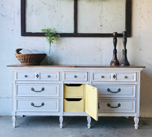 Load image into Gallery viewer, Gorgeous Large Vintage Farmhouse Buffet