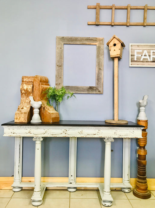 Classy Farmhouse Entryway or Sofa Table