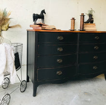 Load image into Gallery viewer, Gorgeous Moody Vintage Dresser or Buffet