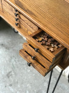 Awesome Wood Apothecary Table